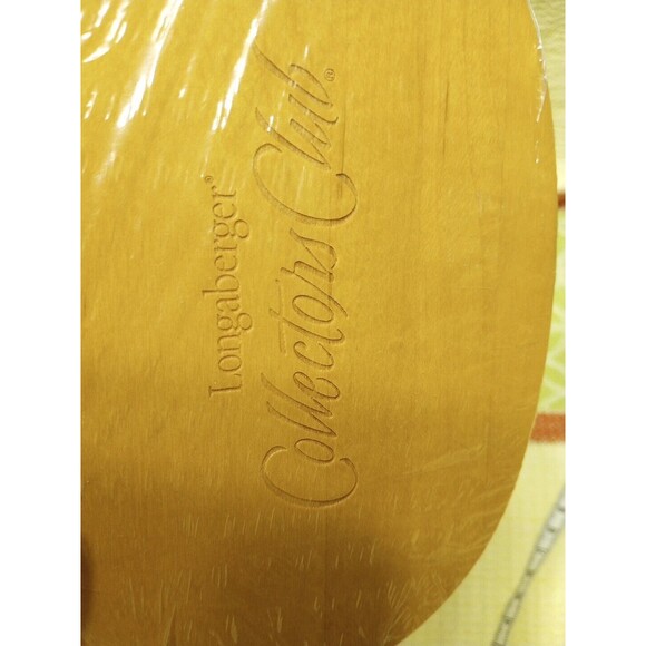 Longaberger WoodCrafts 2002 Collectors Club Harmony #5 Basket Lid #50474 New - Picture 10 of 12
